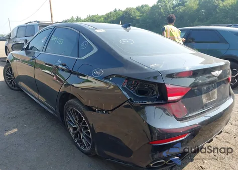 2018 Genesis G80 3.3T Sport из США, поврежденный, VIN KMHGN4JB6JU228212